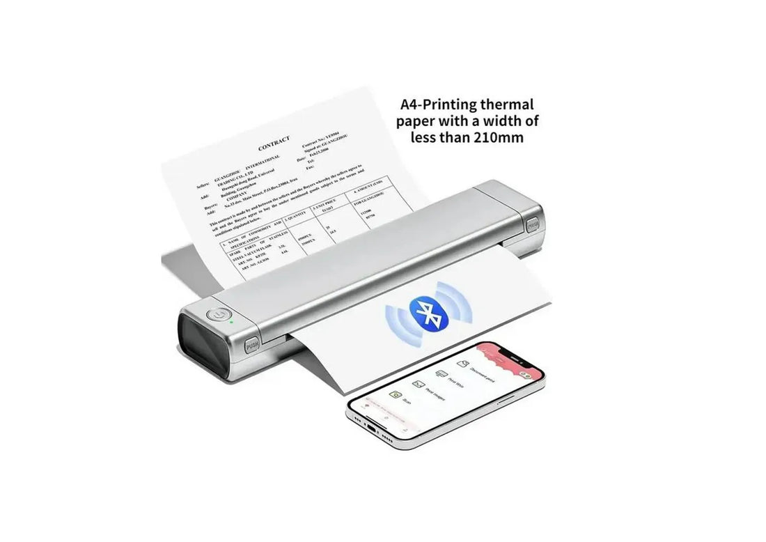 The Ultimate Solution for On-the-Go Printing: Phomemo M08F A4 Portable Thermal Printer