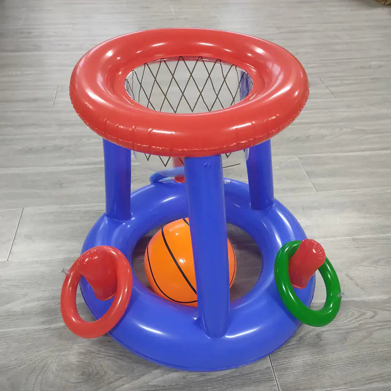 Inflatable Basketball Hoop for Pool Games Outdoors naiveniche