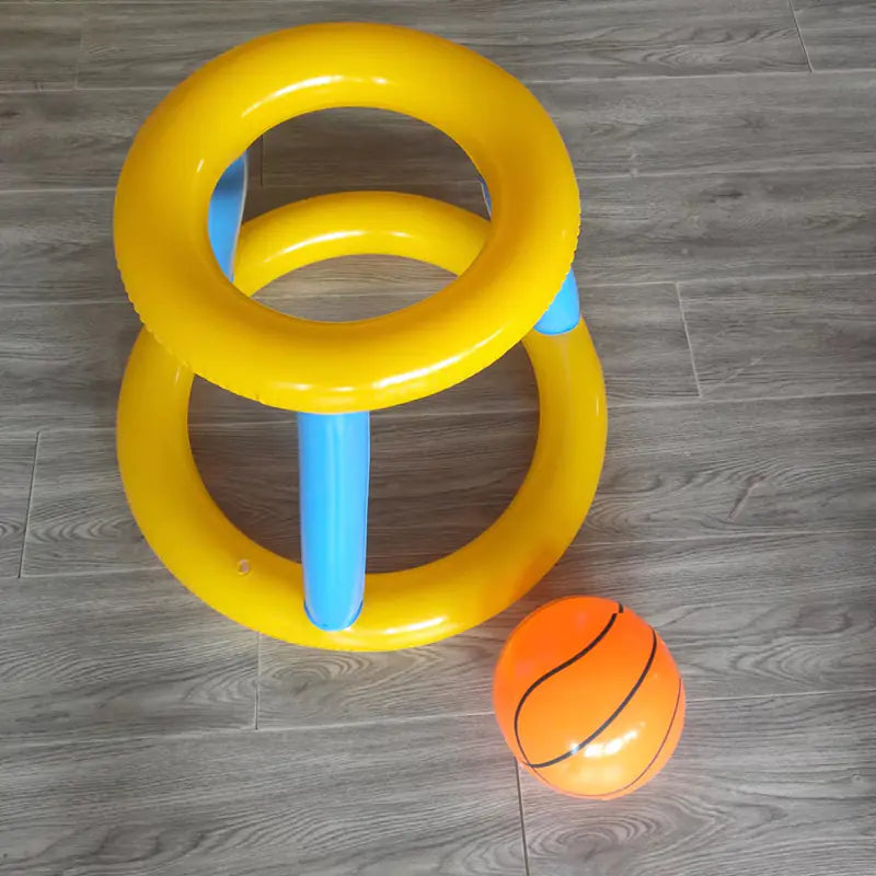 Inflatable Basketball Hoop for Pool Games Outdoors naiveniche