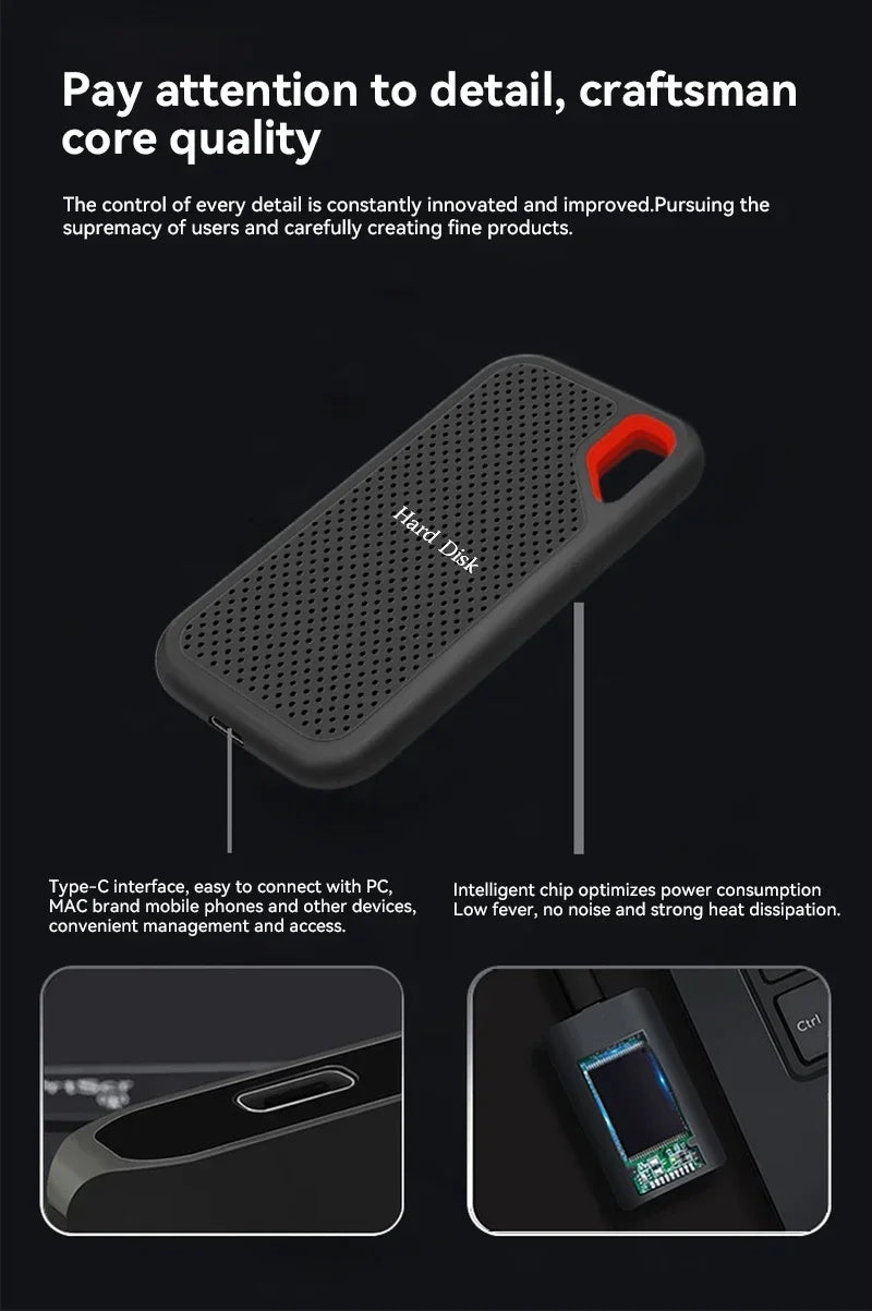 Portable Solid State Drive (SSD) for Xiaomi 512TB Mobile Storage