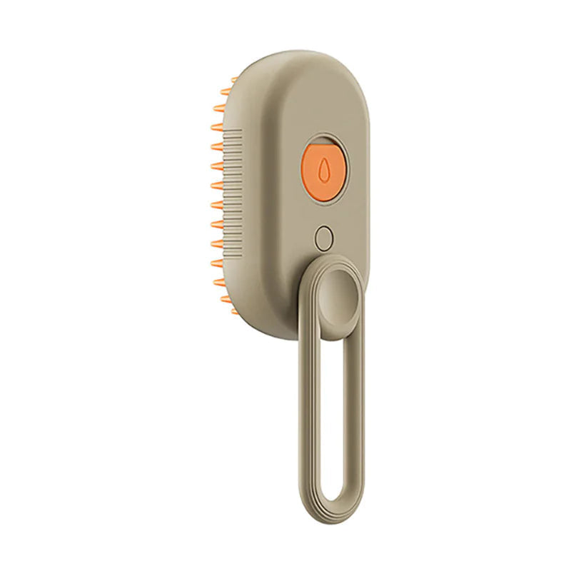 Steam Cleaning/Massaging Brush for Pets naiveniche