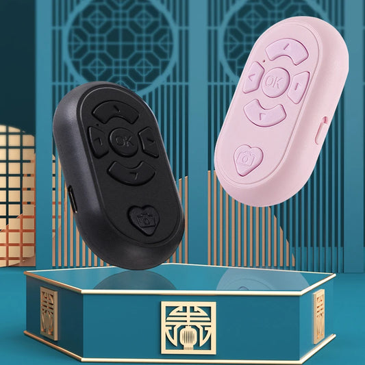 New Wireless Bluetooth Button Self Timer Tik Tok Video Remote Control Android \Ios System For Xiaomi HUAWEI Mobile Self Timer - naiveniche