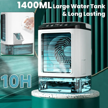 Compact Portable Air Conditioner and Cooler with Night Light naiveniche