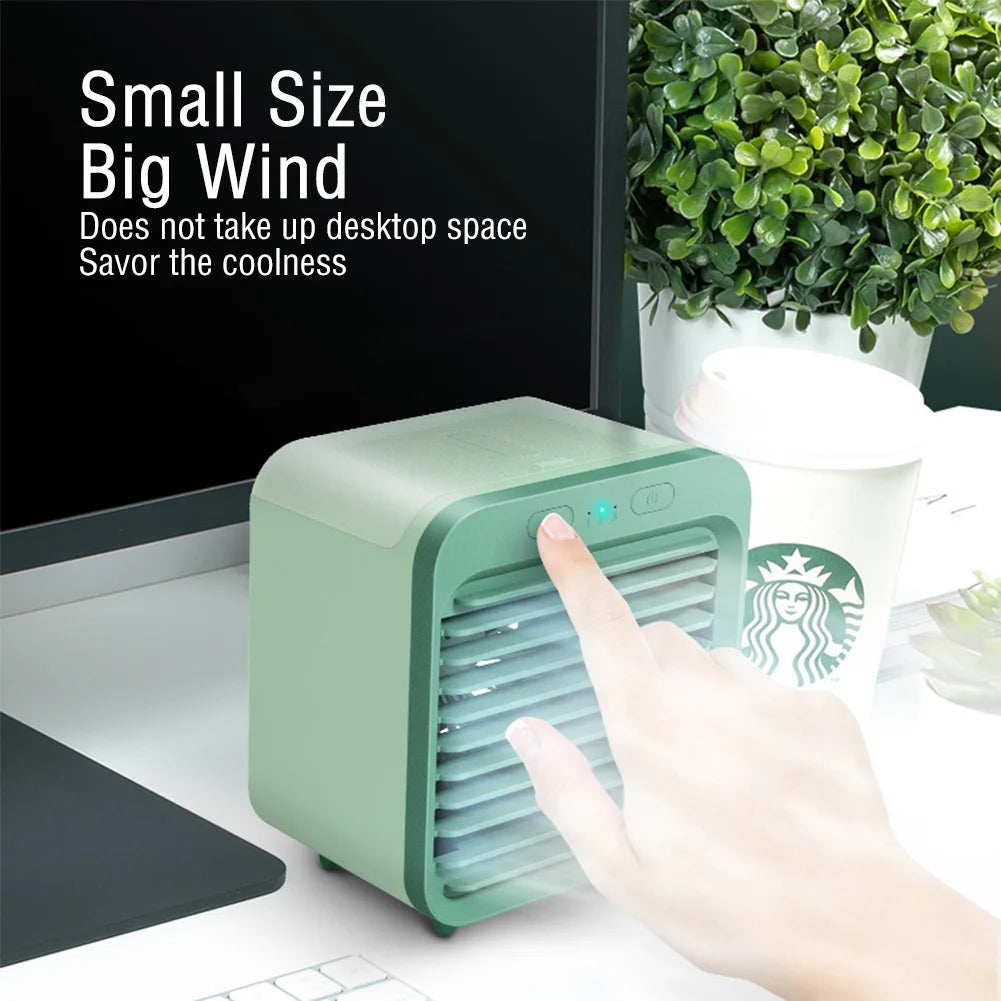 Compact Desktop Water-cooled Air Conditioning Fan naiveniche