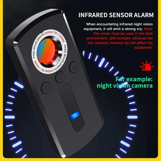 Hidden Camera Detector Anti Spy Gadget Professional Hunter Wireless Signal Car GPS Infrared Search Wiretapping Bug Mini Devices - naiveniche