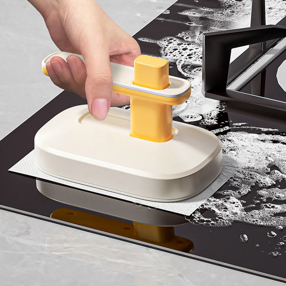 Magic eraser can replace disposable kitchen oil stain remover special cleaning cloth, bathroom lazy cleaning tool cloth - naiveniche