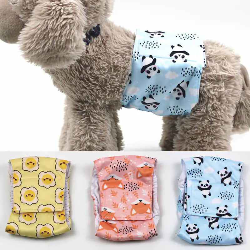 Absorbent Paw-Print Puppy Pads - Stylish pet accessories for hassle-free home training