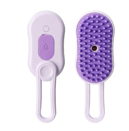 Steam Cleaning/Massaging Brush for Pets naiveniche