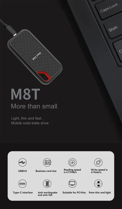 Portable Solid State Drive (SSD) for Xiaomi 512TB Mobile Storage