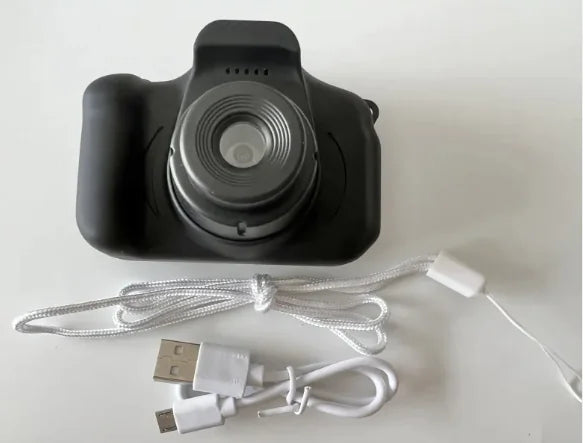 MiniSnap Kids Camera - Portable digital camera with USB charging cable for young photographers