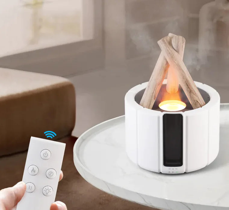 Compact Desktop Humidifier with Wireless Remote Control