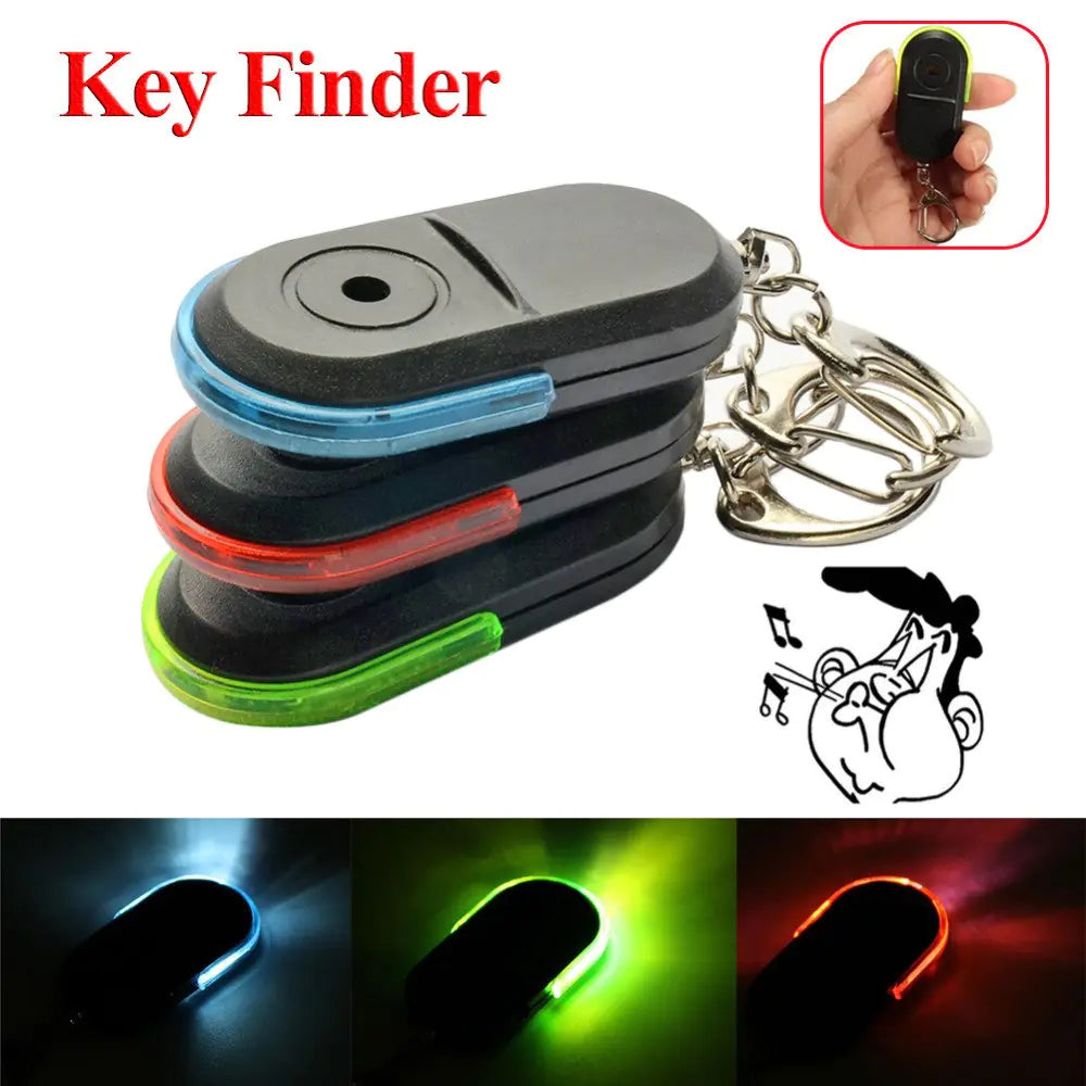 Keychain Finder with Whistle Sensor Tracker Device naiveniche