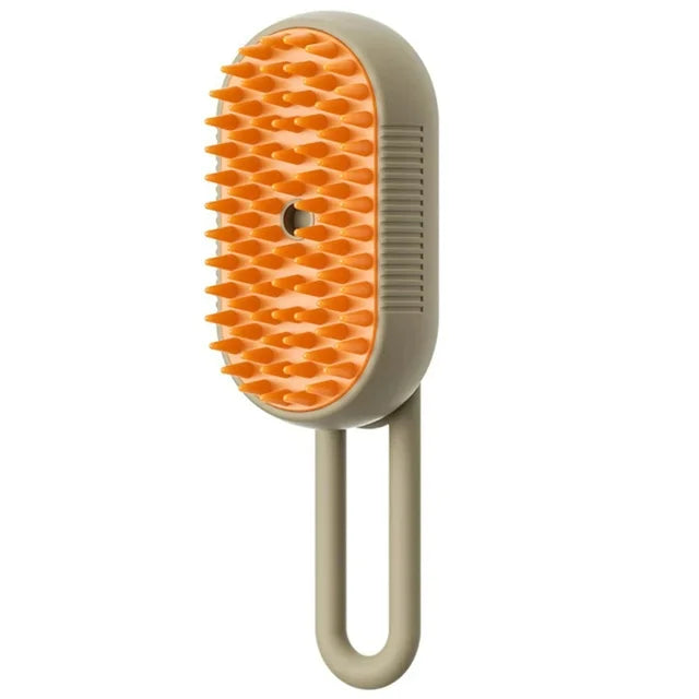 Steam Cleaning/Massaging Brush for Pets naiveniche